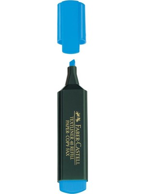 Faber-Castell Faber Castell Fosforlu Kalem Textliner Mavi