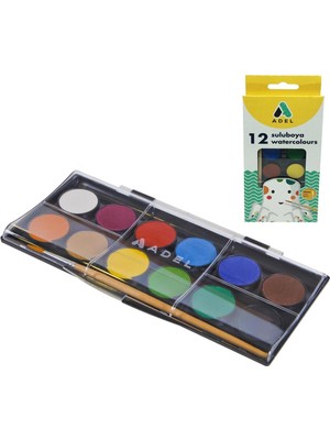 Adel 12 Renk Sulu Boya
