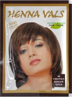 Henna Vals Hint Kınası Saç Boyası Kestane 10 Gr