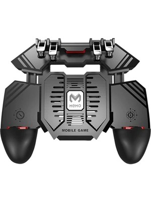 Memo AK77 Fanlı Dört Tetik Mobil Oyun Aparatı - Pubg USB Şarjlı AL-34066