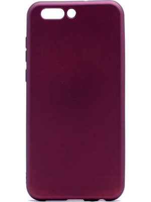 Case 4U Asus Zenfone 4 ZE554KL Kılıf Klasik Mat Renkli Yumuşak Premier Silikon Mürdüm