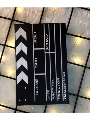 Chenar Film Klaket Tasarımlı Defter