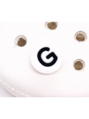 Ozan Tuhafiye Crocs Jibbitz Terlik Süsü Yuvarlak Harfler