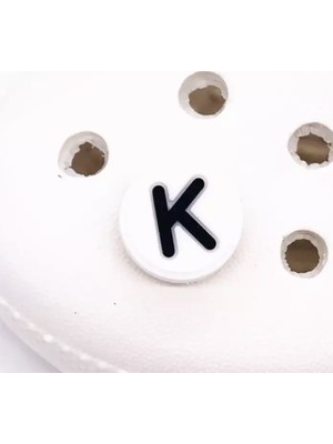 Ozan Tuhafiye Crocs Jibbitz Terlik Süsü Yuvarlak Harfler