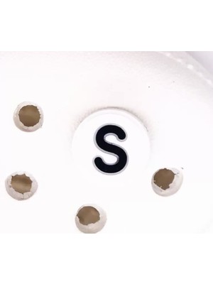 Ozan Tuhafiye Crocs Jibbitz Terlik Süsü Yuvarlak Harfler