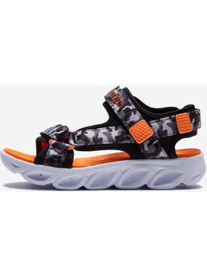 Skechers Hypno - Splash Büyük Erkek Çocuk Siyah Erkek Çocuk Sandalet 400077L Bgor