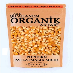 GLŞ Şifahanem Organik Aktar Patlayan Mısır 1kğ Popcron