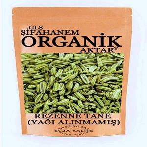 GLŞ Şifahanem Organik Aktar Rezene Çayı 100 gr ( Yağı Alınmamış ) Kurusu Bitkisi