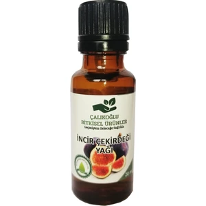 Çalıkoğlu Bitkisel Ürünler Incir Çekirdeği Yağı 20 ml Siyah Damlalıklı