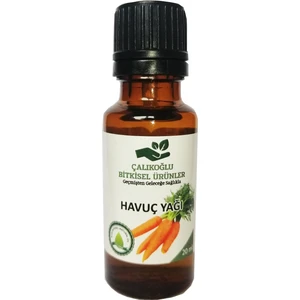 Çalıkoğlu Bitkisel Ürünler Havuç Yağı 20 ml Siyah Damlalıklı