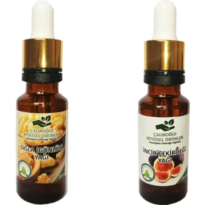 Çalıkoğlu Bitkisel Ürünler Sığla (Günlük) Yağı - Incir Çekirdeği Yağı 2'li Avantaj Paketi 20 ml