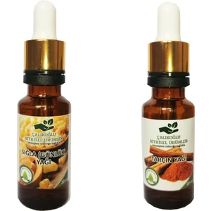 Çalıkoğlu Bitkisel Ürünler Sığla (Günlük) Yağı - Tarçın Yağı 2'li Avantaj Paketi 20 ml
