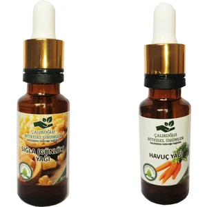 Çalıkoğlu Bitkisel Ürünler Sığla (Günlük) Yağı - Havuç Yağı 2'li Avantaj Paketi 20 ml