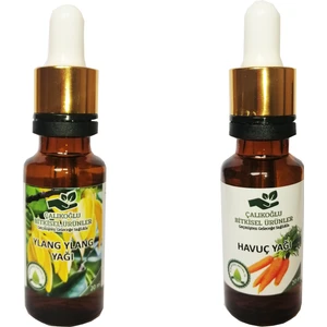 Çalıkoğlu Bitkisel Ürünler Ylang Ylang Yağı - Havuç Yağı 2'li Avantaj Paketi 20 ml