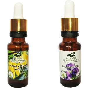 Çalıkoğlu Bitkisel Ürünler Ylang Ylang Yağı - Menekşe Yağı 2'li Avantaj Paketi 20 ml