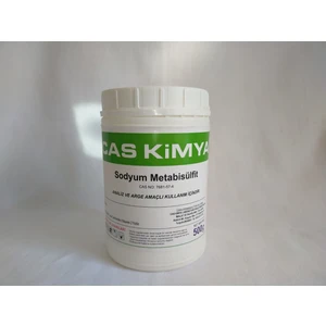 Cas Kimya Sodyum Metabisülfit 500 gr