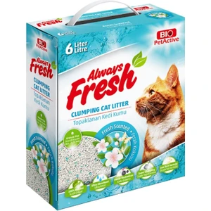 Bio Pet Active Petactive Always Ferah Kokulu Topaklanan Kedi Kumu 6lt x 2 Adet