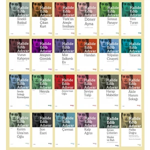 Ateşten Gömlek - Handan - Son Eseri -  Halide Edib Adıvar Seti 24 Kitap