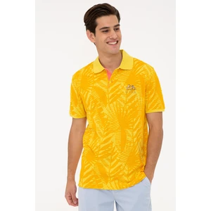 U.S. Polo Assn. Erkek Sarı T-Shirt 50231980-VR044