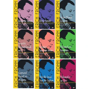 Erich Fromm 9 Kitap Set Dinleme Sanatı – Olma Sanatı – Insan Olmak Üzerine – Insanlık Başarabilecekmi –kendini Savunan Insan – Psikanalizin Bunalımı - Sigmund Freudun Misyonu +2 Kitap