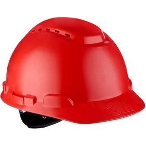 3m H700 Kırmızı Baret Vidalı