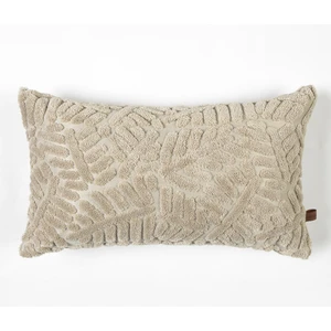 Bohem Özel Tasarım Punch Panç Desen Dikdörtgen Dekoratif Kırlent Kılıfı Forest Natural