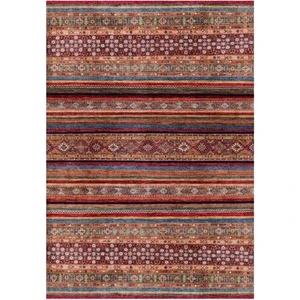 Çam Halı Gloria TD408 Multi Şal Desen Dokuma Saçaklı Kilim