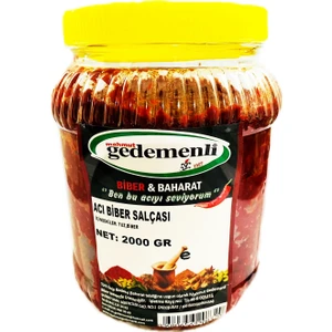 Ev Tipi Acı Biber Salçası 2 kg