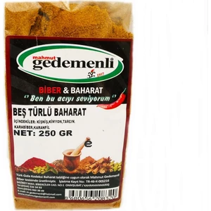 5 Türlü Baharat 250 gr