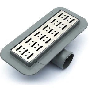 Mayaglory 20CM Duş Kanalı Yer Sifonu Gider Krom