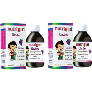 Çocuklar Için Üzüm Çekirdeği Ekstresi Multivitamin Şurup 200 ml X2 Adet