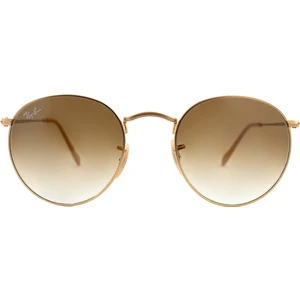 RAY-BAN  3447 112/51 50 ROUND METAL Unisex GOLD Yuvarlak Çerçeve Güneş Gözlüğü