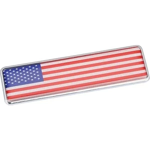 Amerika Bayrağı Damla Etiket Alüminyum Kenarlı Uzun Sticker