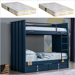 Ranza Konteyner Çekmeceli Ranza + 2 Adet Comfort Yatak