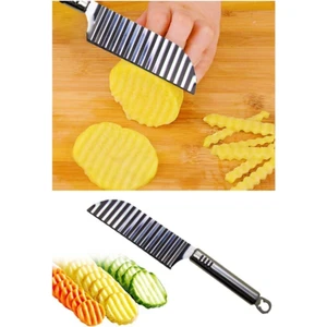 Nesto Home Paslanmaz Çelik Şekilli Patates Bıçağı