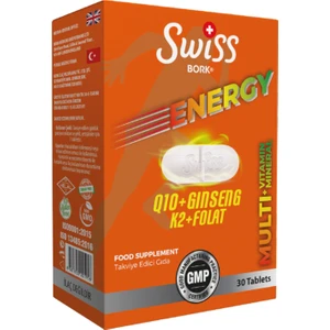 Bork ENERGYQ10+GINSENG+K2+FOLAT Tb