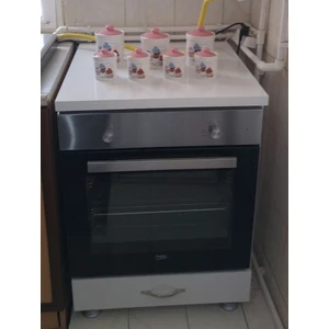 Hazır Mobilya Dünyası Hazır Mobilya Alt Kısmı Kapaklı Ankastre Fırın Dolabı