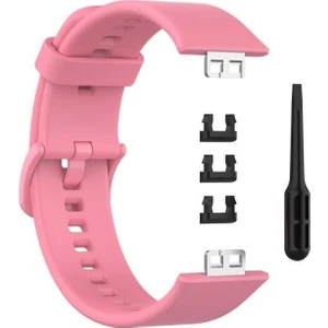 Huawei Watch Fit Silikon Kordon Premium Spor Kayış - Tam Uyumlu