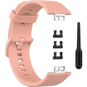 Huawei Watch Fit Silikon Kordon Premium Spor Kayış - Tam Uyumlu