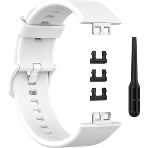 Huawei Watch Fit Silikon Kordon Premium Spor Kayış - Tam Uyumlu