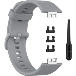 Huawei Watch Fit Silikon Kordon Premium Spor Kayış - Tam Uyumlu