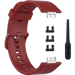 Huawei Watch Fit Silikon Kordon Premium Spor Kayış - Tam Uyumlu