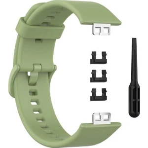 Huawei Watch Fit Silikon Kordon Premium Spor Kayış - Tam Uyumlu