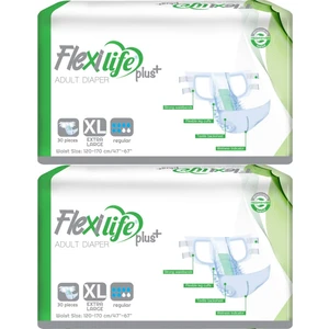 Flexilife Yetişkin Hasta Bezi Bel Bantlı Xl Ekstra Büyük (60 Adet)