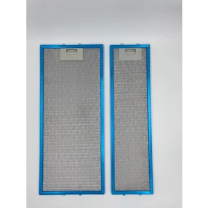 Kumtel-Silverline-Arçelik Davlumbaz &aspiratör Alüminyum Yağ Filtresi Seti 20,5X47,6CM ve 13X47,6CM