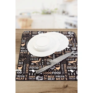 Bulaşık Kurutma Matı 42X50 cm Pedi Kurulama Bezi Örtüsü MF-068