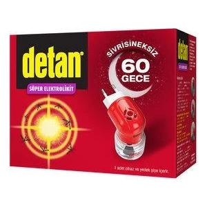 60 Gece Elektrolikit Cihaz + Yedek