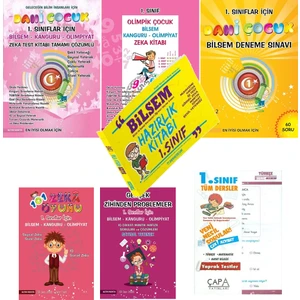 Altın Nokta Yayınevi 1. Sınıf Bilsem Seti 6 Kitap - Yaprak Set