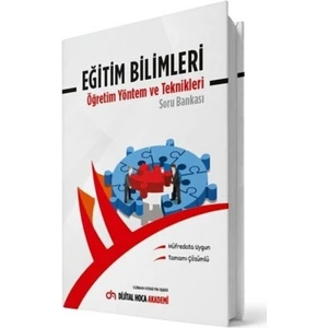 Dijital Hoca Akademi KPSS Eğitim Bilimleri Öğretim Yöntem ve Teknikleri Soru Bankası 2021