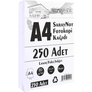 A4 Kağıt 80 Gram 250'li